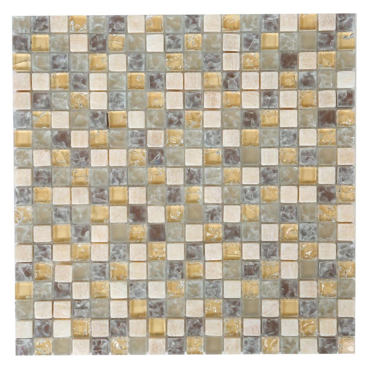HOLZTEK - Malla Piedra Beige 30x30cm