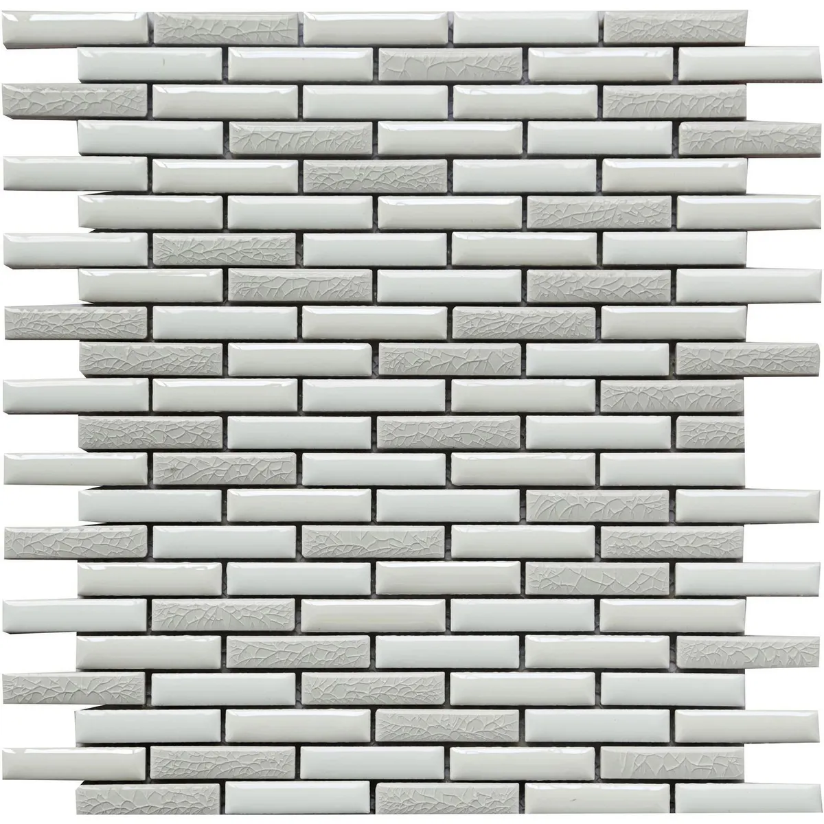 HOLZTEK - Malla gris brillante vintage 30x30 cm