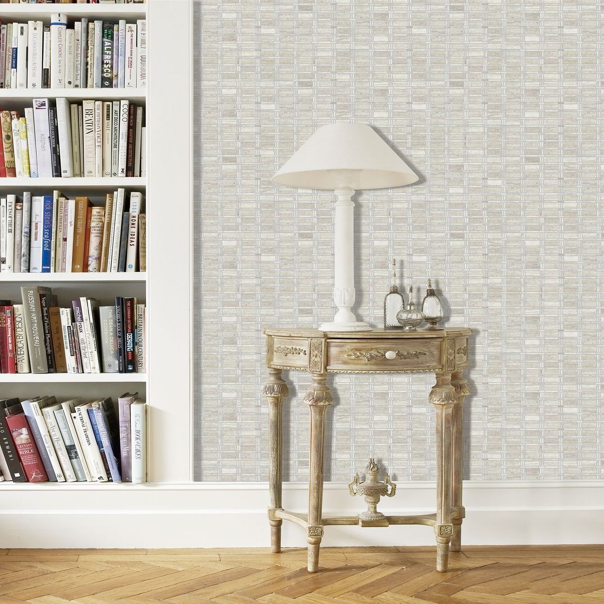 HOLZTEK - Malla Piedra Mármol Fix Gris 30x30cm