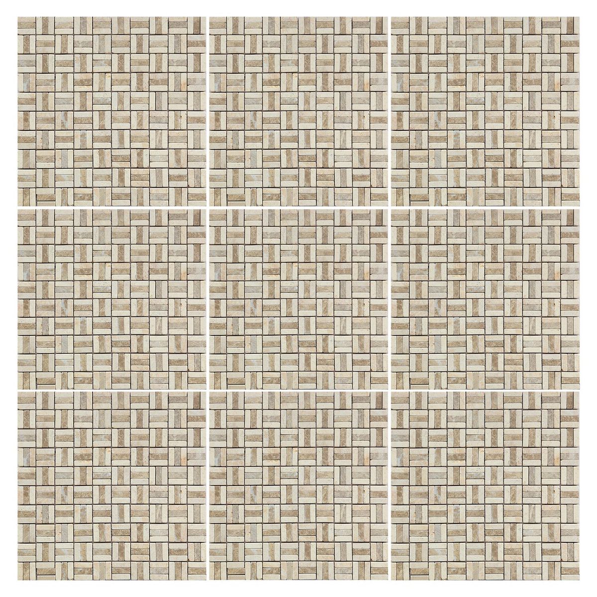 HOLZTEK - Malla Mármol Pucket Beige 30x30cm