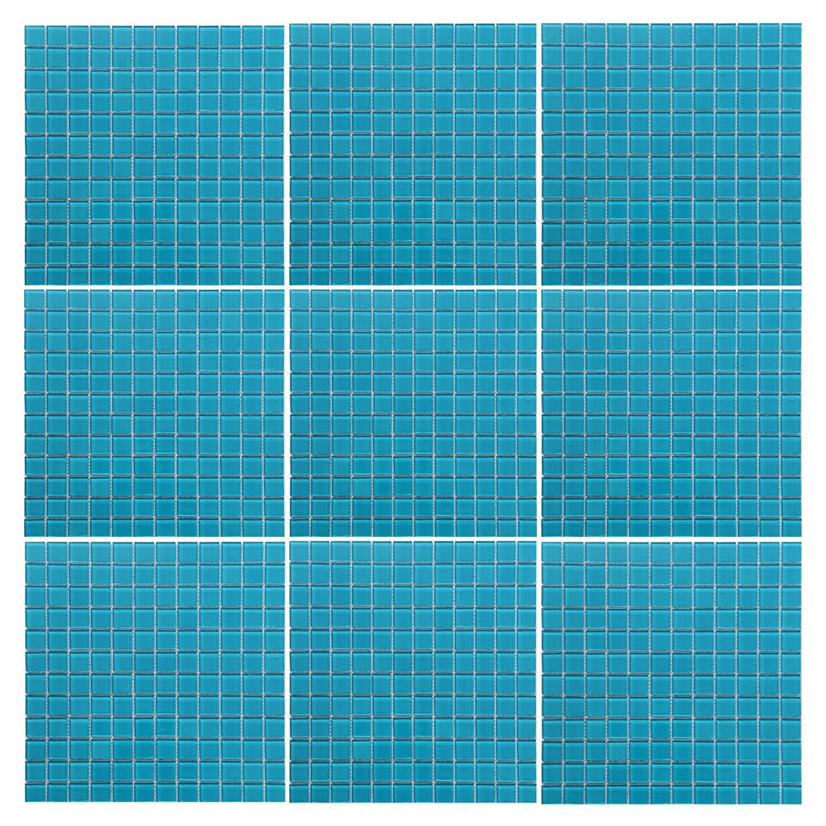 HOLZTEK - Malla Vidrio Celeste 30x30cm 4mm