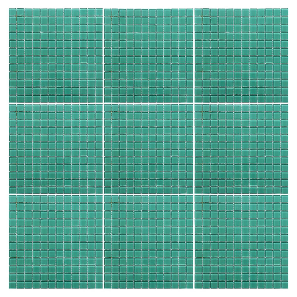 HOLZTEK - Malla Vidrio Verde Oscuro 30x30cm 4mm