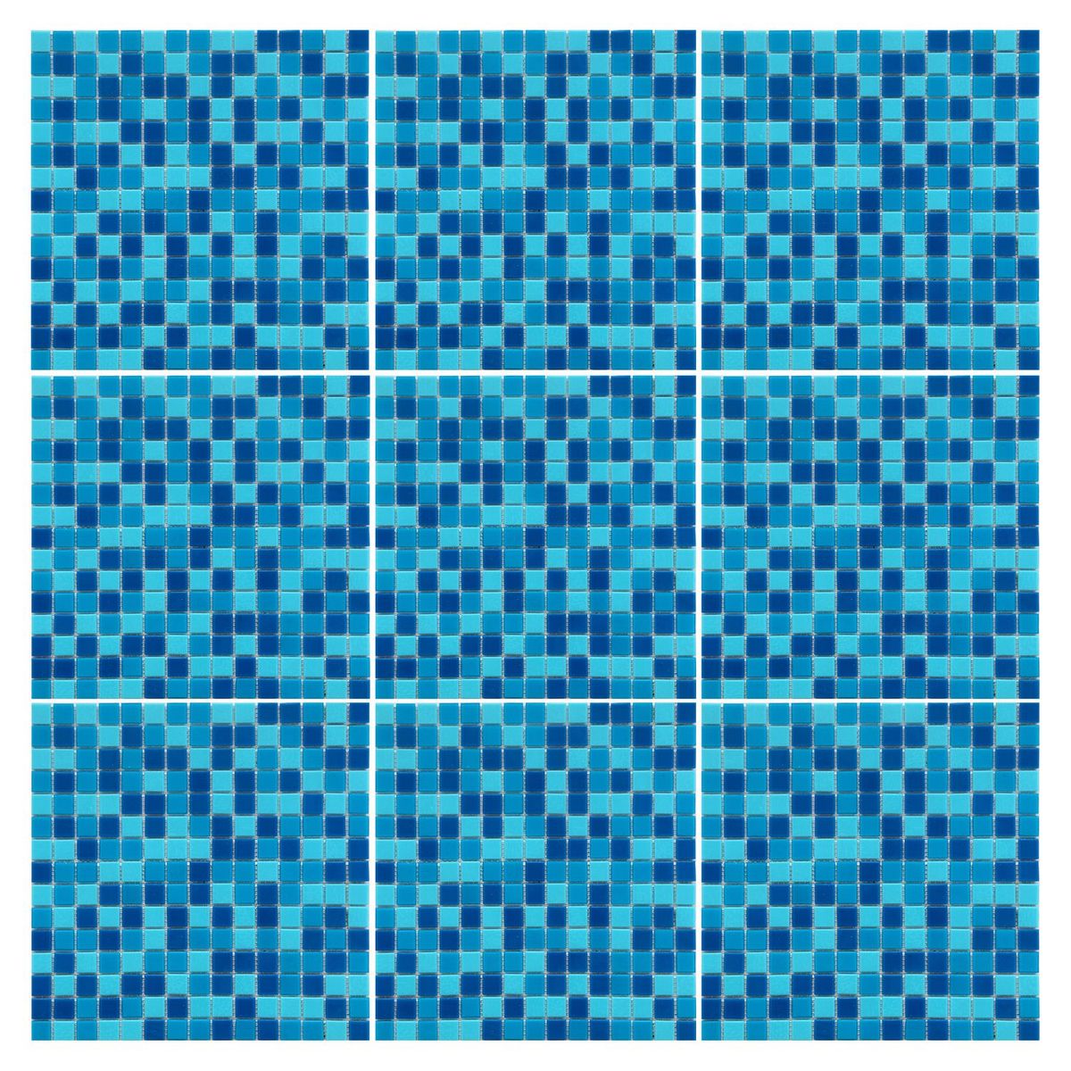 HOLZTEK - Malla de Piscina Azul 30.5x30.5cm 4mm