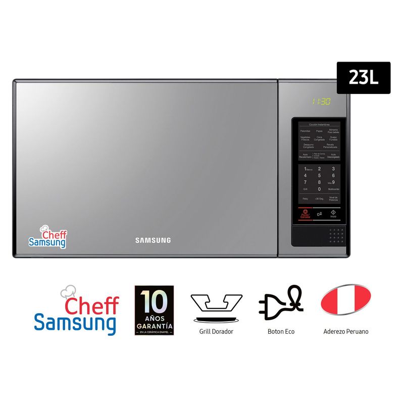 SAMSUNG - Horno Microondas 23L AGE83X