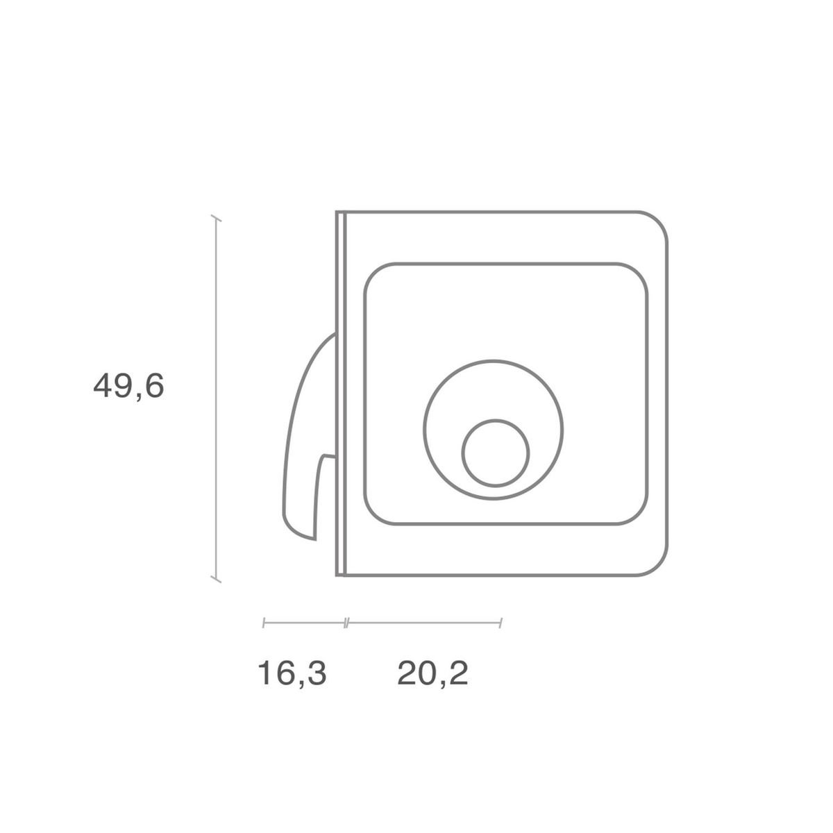 YALE - Cerradura de Mueble Yale 540