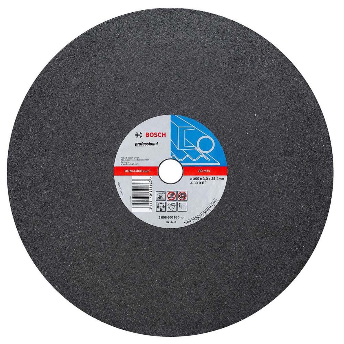 BOSCH - Disco Abrasivo Corte Expert for Metal 14" x 3.0 mm
