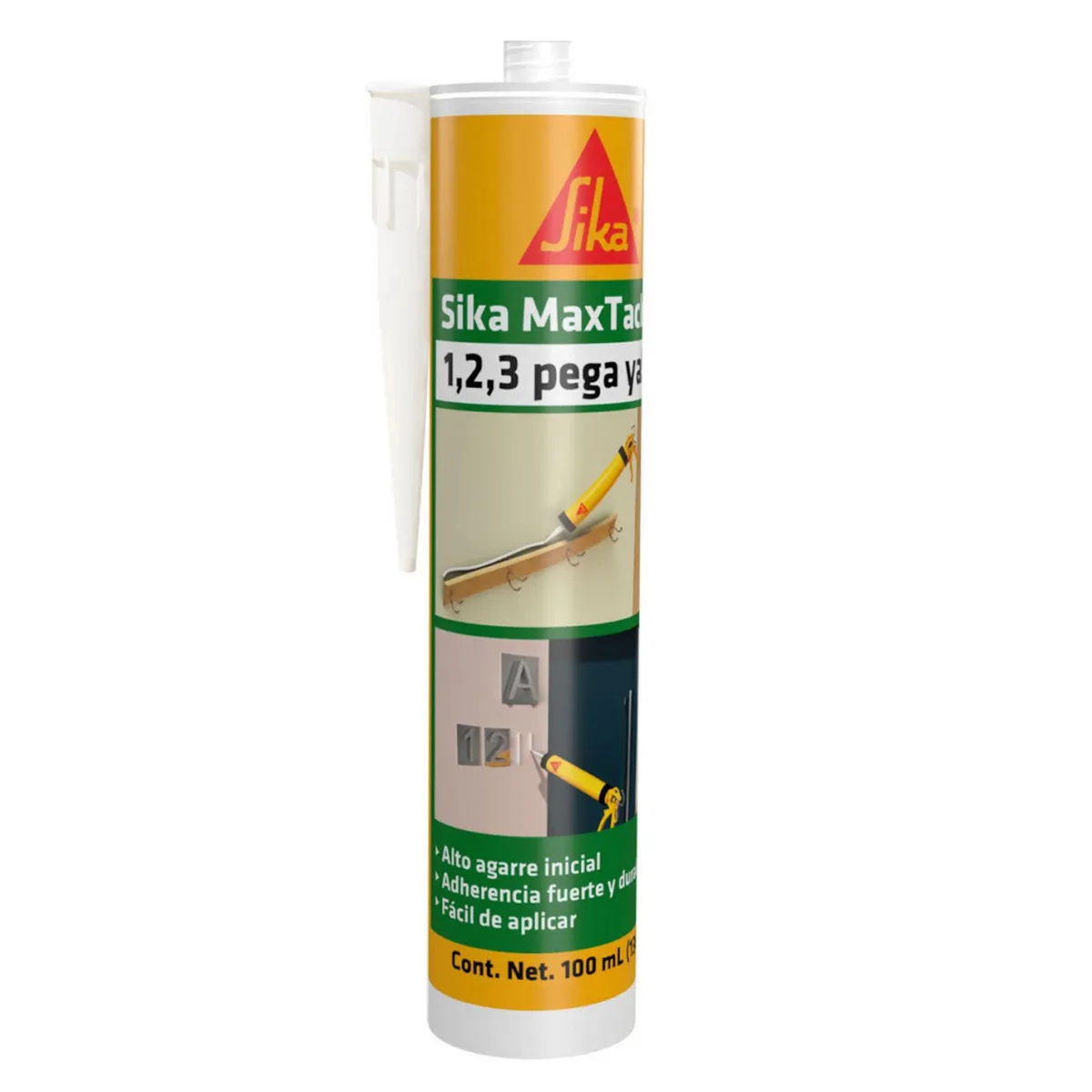 SIKA - Adhesivo Multipropósito Sika Maxtack Beige x 300ml