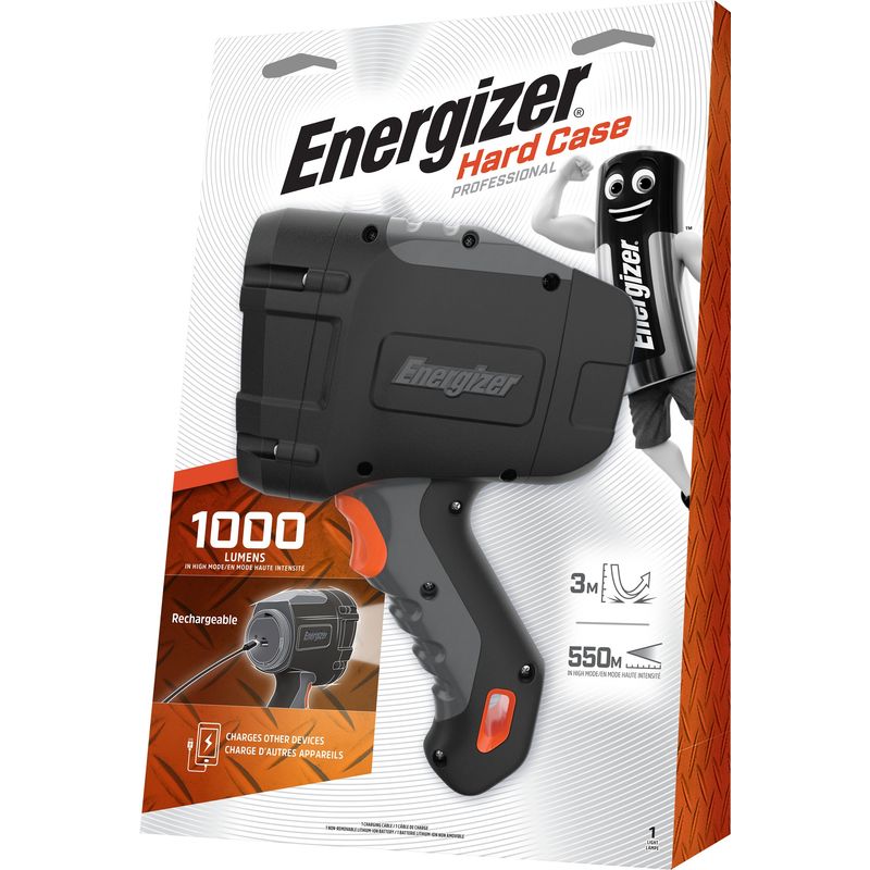 ENERGIZER - Linterna Energizer Hardcase Profesional 1000lm