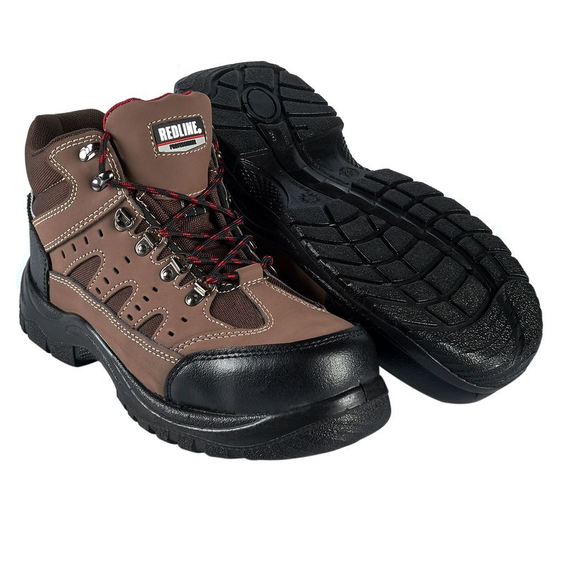 REDLINE - Zapatos de Seguridad Punta de Acero Unisex Rhyno T39