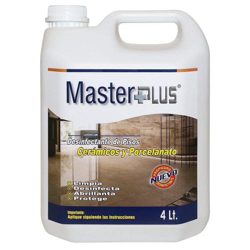 MASTER - Limpiador de Pisos Cerámicos + Porcelanato 4L