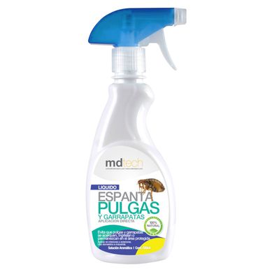 Lquido Espanta Pulgas y Garrapatas 500 ml Spray (210) Repele pulgas y garrapatas