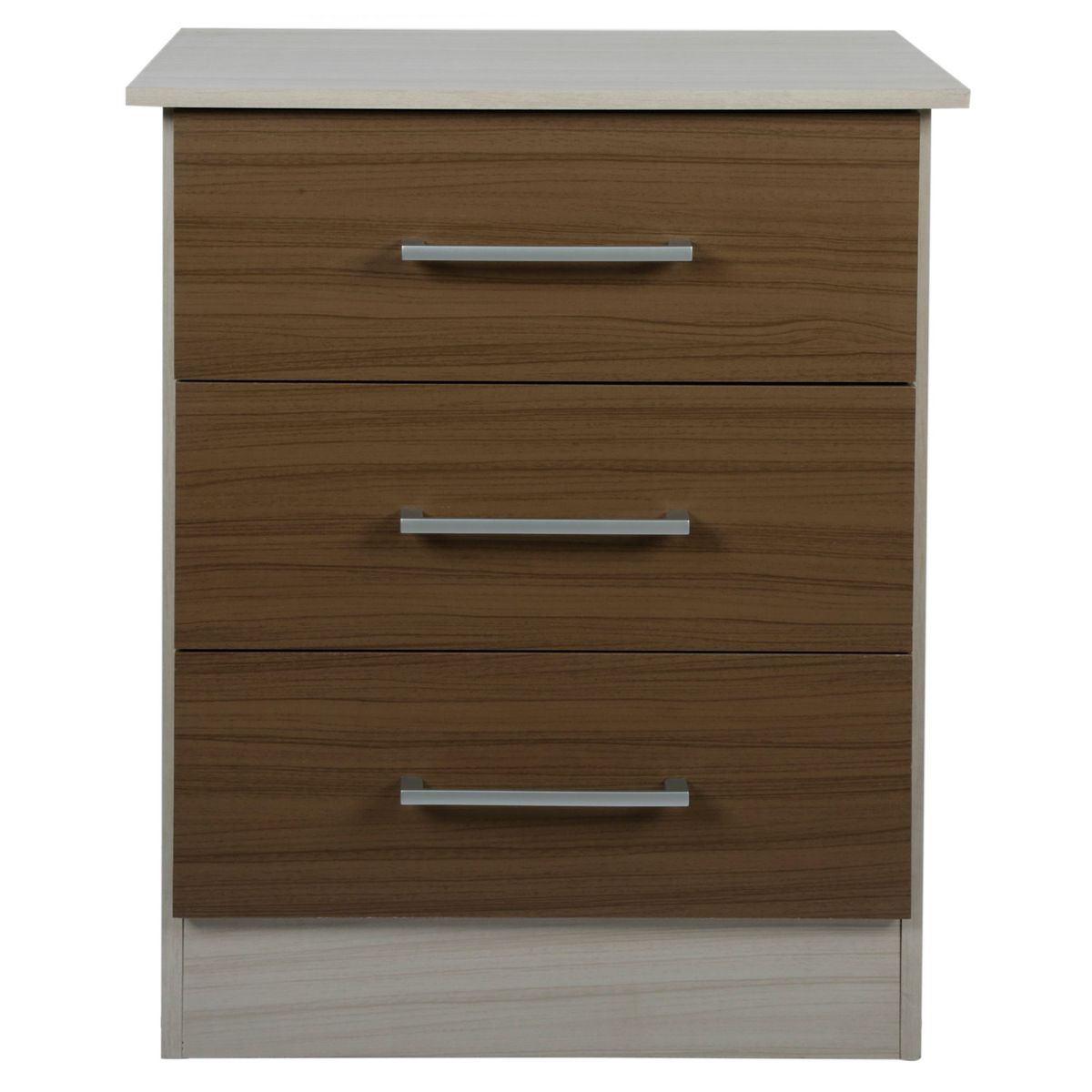 CASA BONITA - Cómoda 3 cajones Mocca Amarulla