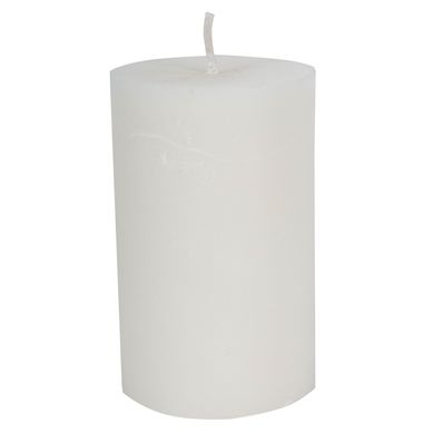 Vela Cilindrica Decorativa Cera Blanco 8x12cm