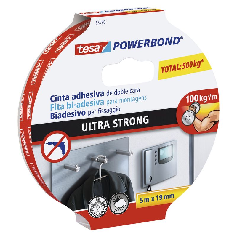 TESA - Cinta Doble Contacto Tesa Ultra 19 mm x 5 m