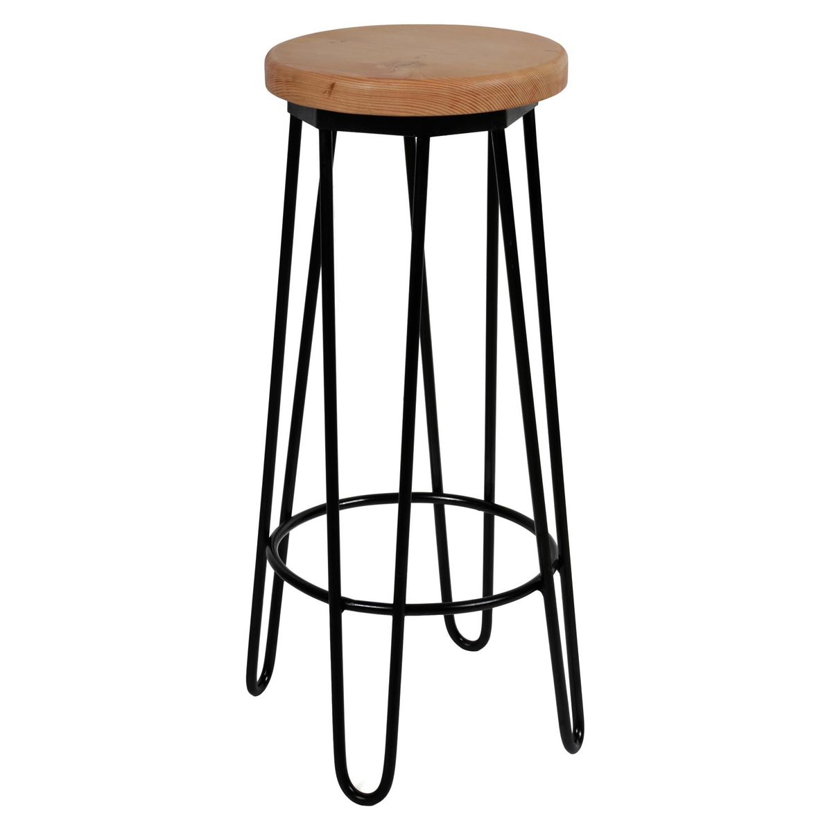 GENERICO - Banco para Bar de Madera y Acero