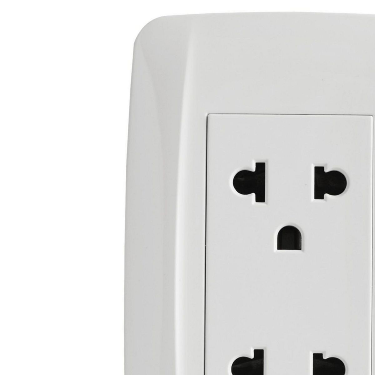 KHOR - Tomacorriente Doble P/T Primmus Blanco