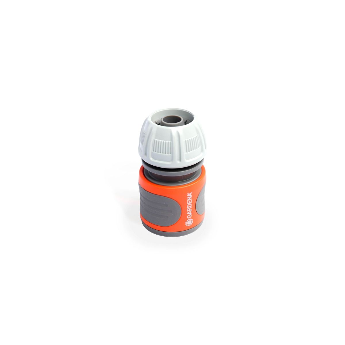 GARDENA - Conector para Manguera con Rosca 13mm 1/2" PVC Naranja/Gris