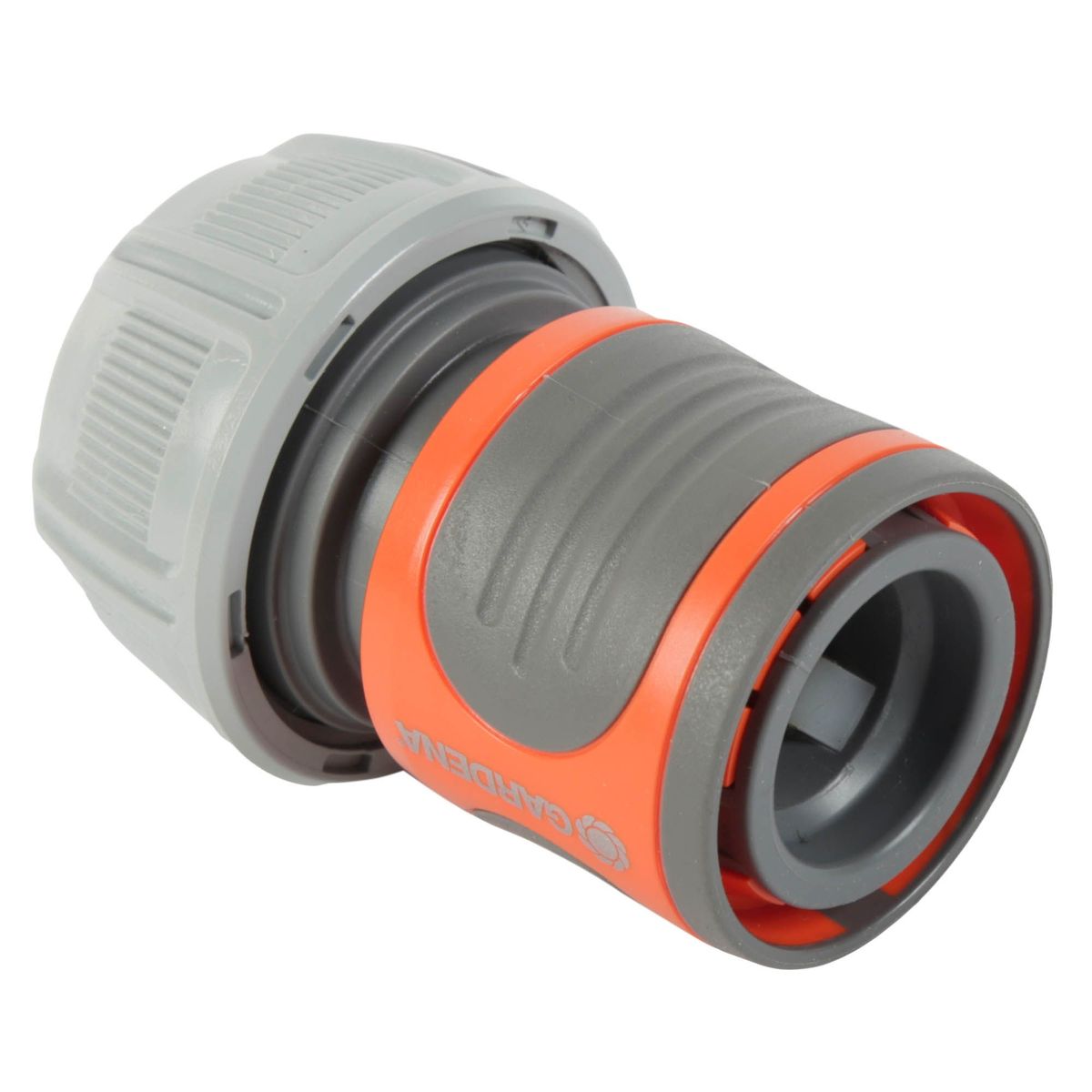 GARDENA - Conector para manguera 19 mm 3/4'' Plástico Naranja/Gris