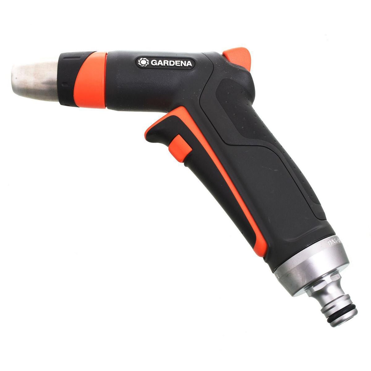 GARDENA - Pistola de Riego Premium Plástico/Acero Negro y Naranja