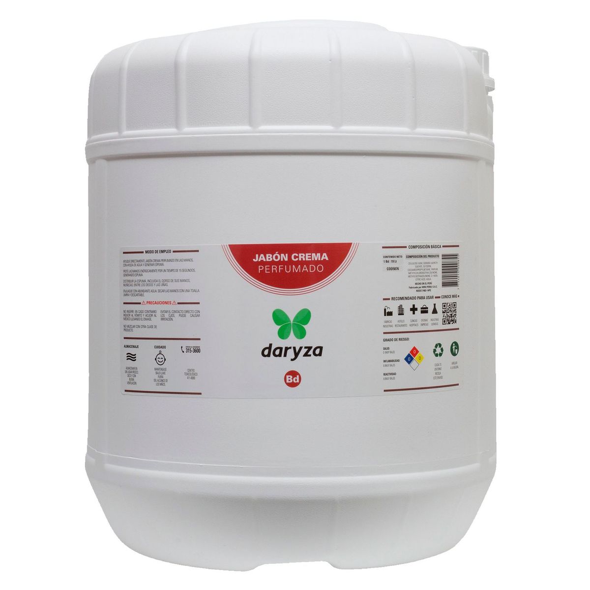 DARYZA - Jabón en Crema Frutal 20 L