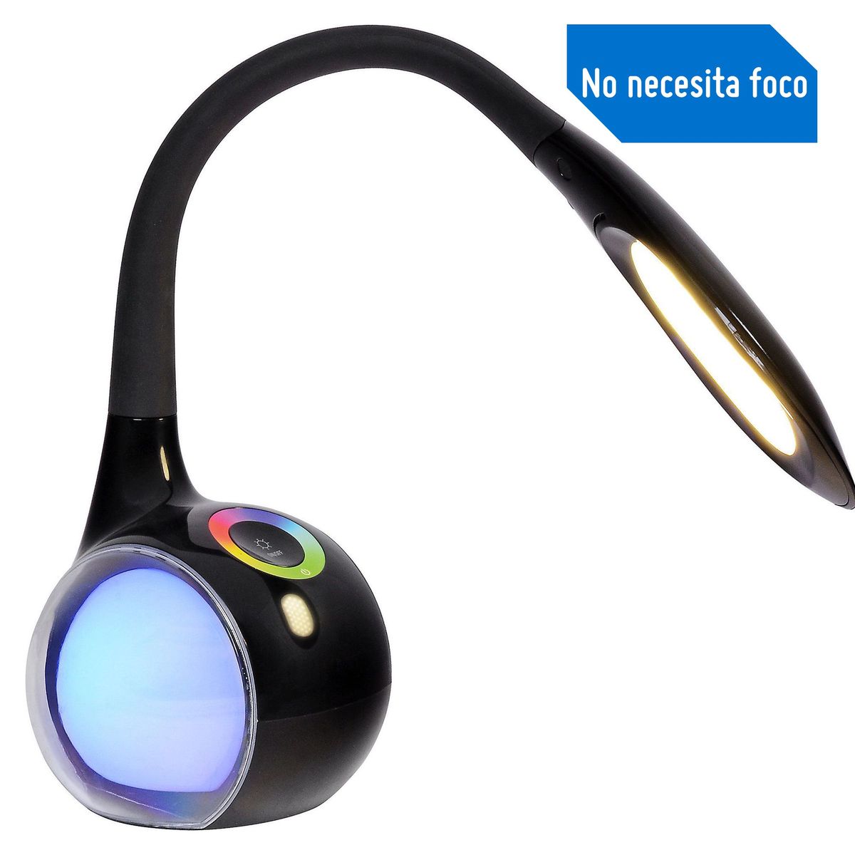 JUST HOME COLLECTION - Lámpara de escritorio Moses Negro