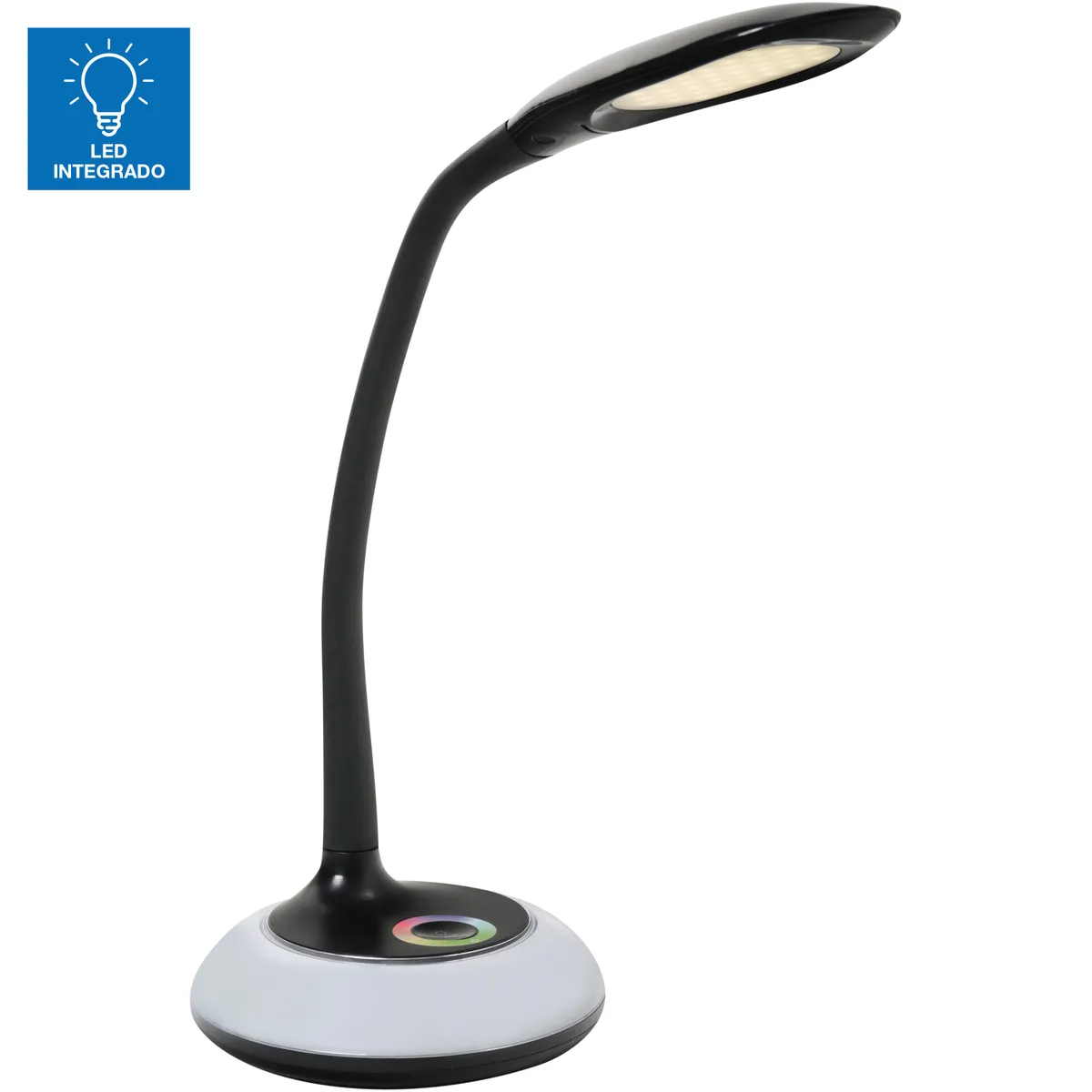 JUST HOME COLLECTION - Lámpara de Escritorio Neo CL Negro 40 W 17x56 cm