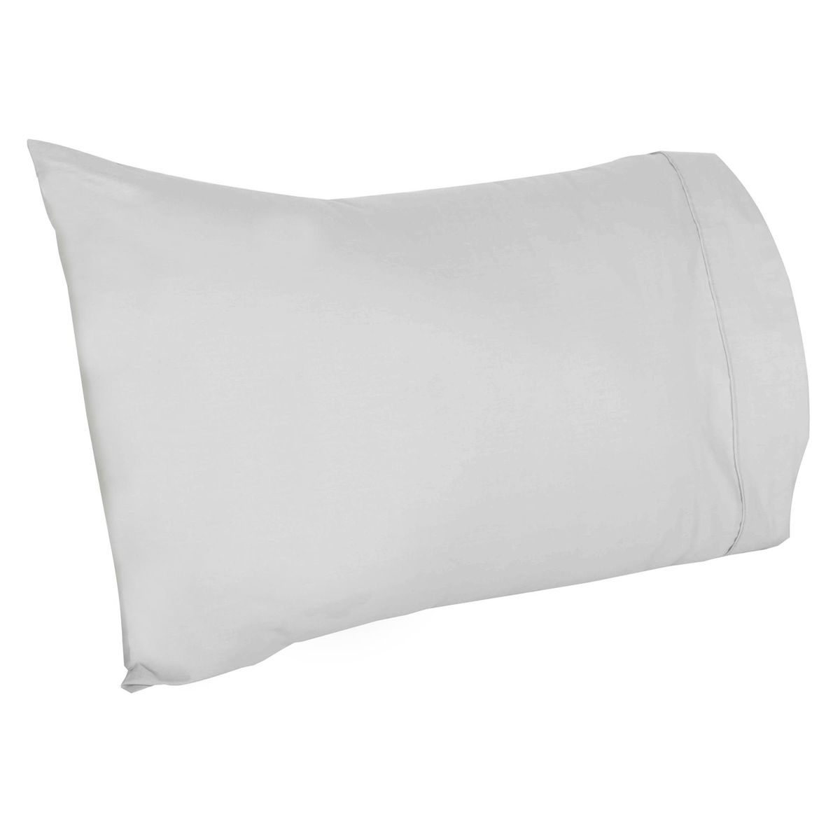 JUST HOME COLLECTION - Funda Almohada Algodón Gris 50x70cm