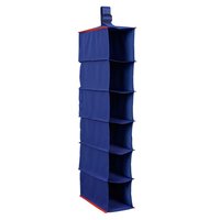 Organizador de Zapatos 6 Divisiones Azul