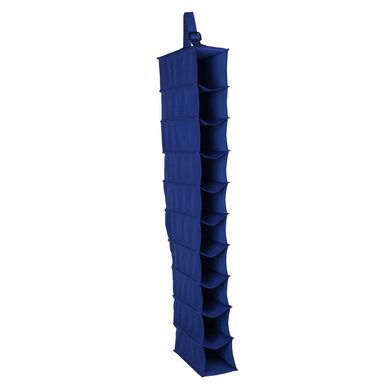 Organizador de Zapatos 10 Divisiones Azul