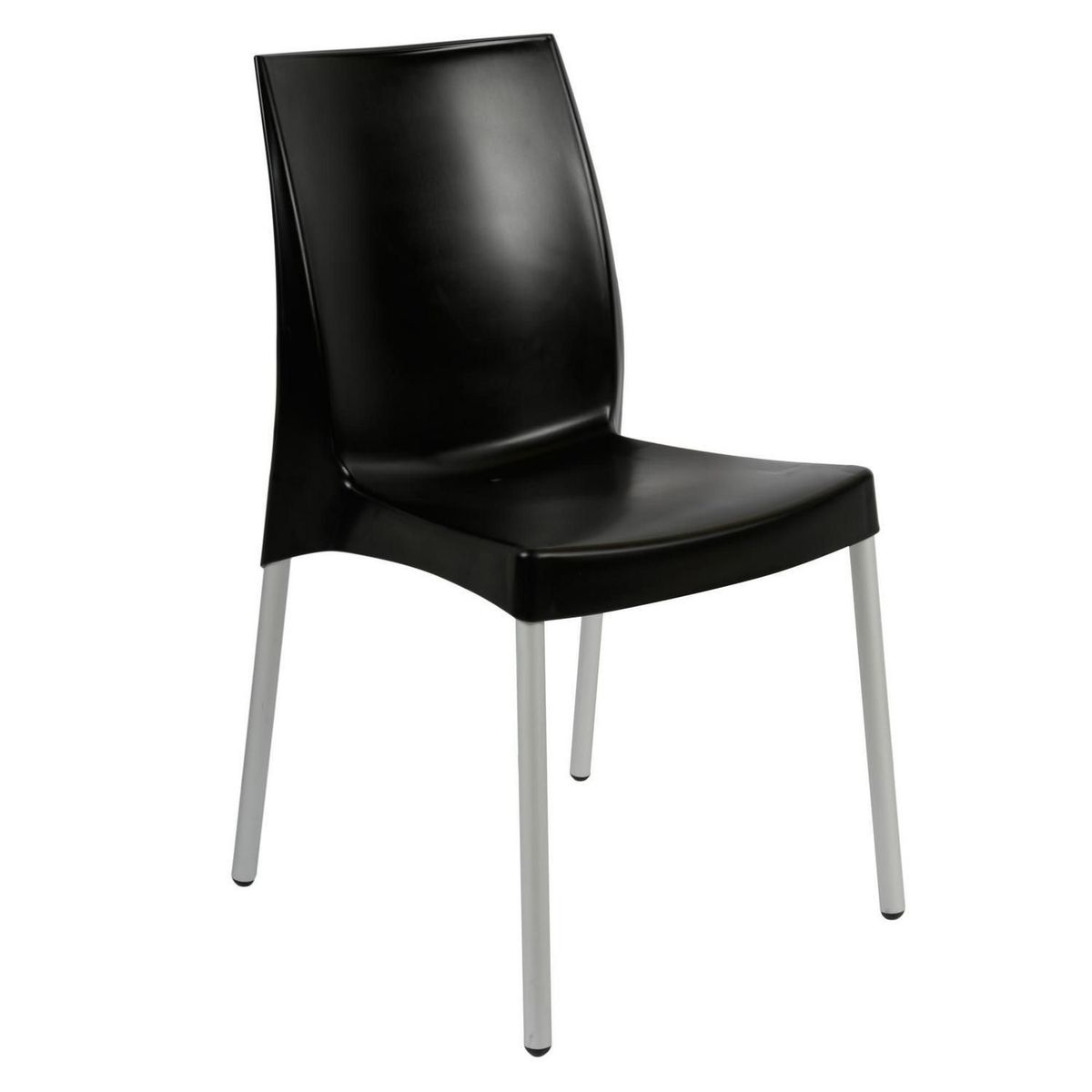 REYPLAST - Silla de Comedor Ada Negro