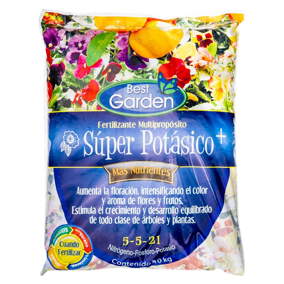 BEST GARDEN - Fertilizante Super Potásico 10 Kg