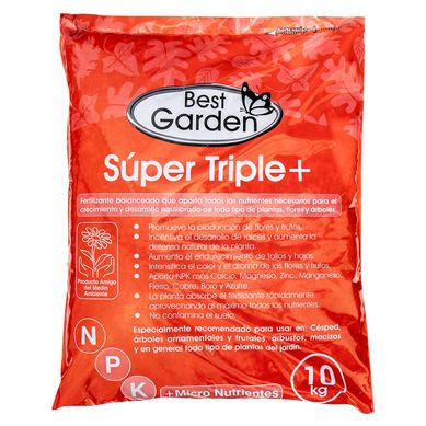Fertilizante Super Triple+ 10 Kg