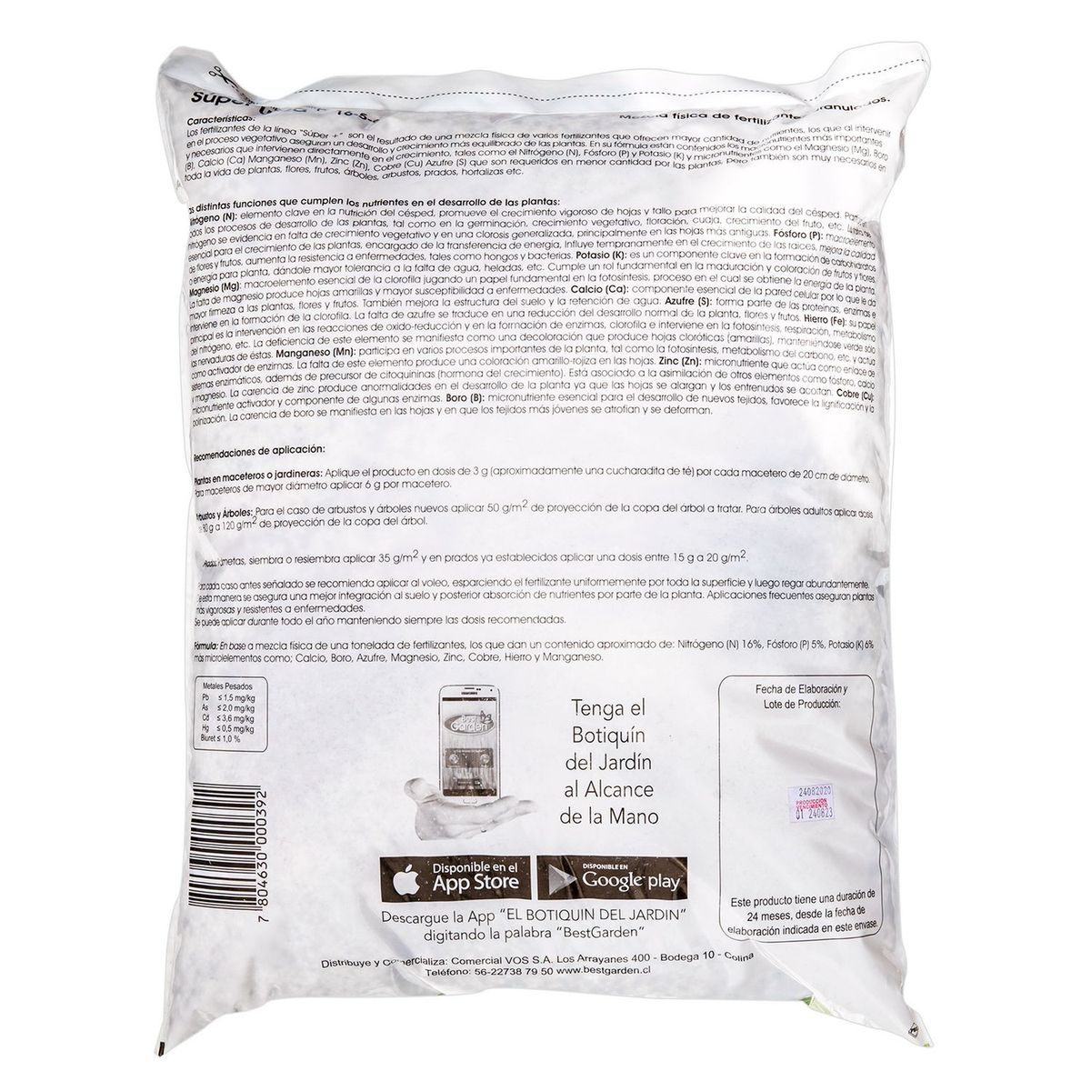 BEST GARDEN - Fertilizante Super Úrea 10 Kg