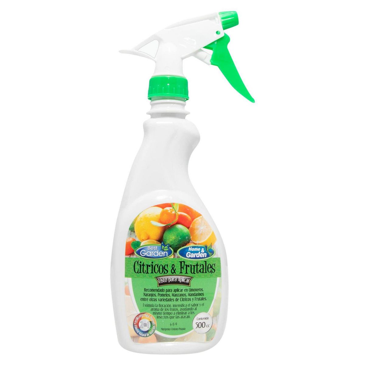 BEST GARDEN - Fertilizante Líquido para Cítricos y Frutales 450ml