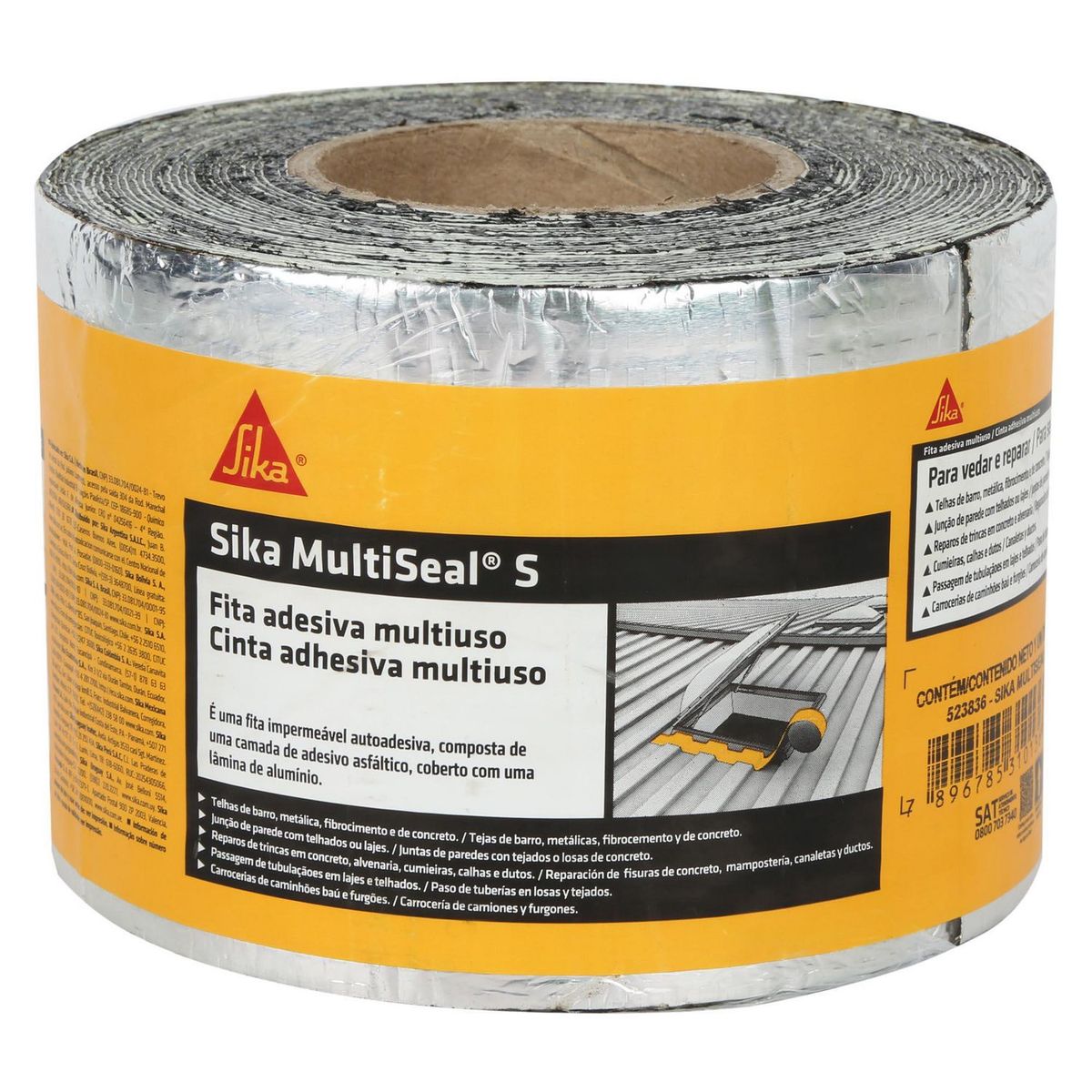 SIKA - Cinta Bituminosa Impermeable Sika Multiseal S x 10m