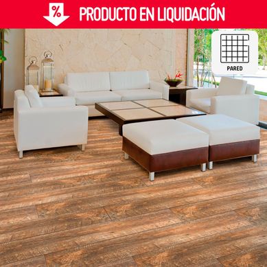 Tabln Madera Colonial Marrn 20x121cm