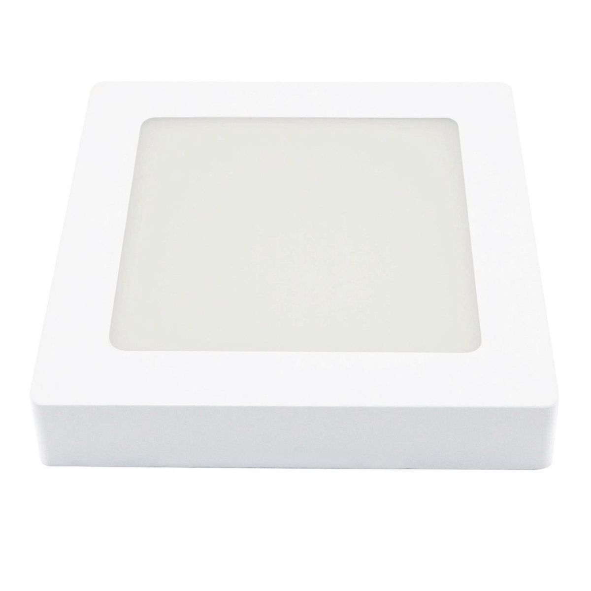 DIXON - Downlight Adosable Cuadrado 12w Luz Cálida