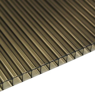 Policarbonato Alveolar Econmico Bronce 6mm 2.90x1.05m