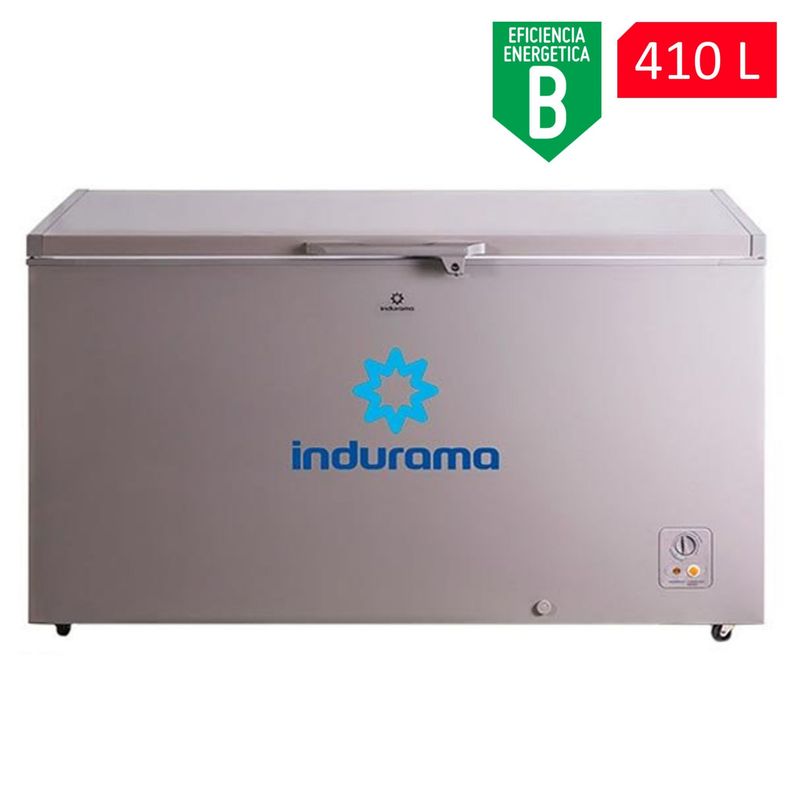 INDURAMA - Congeladora Indurama 410 Lt CI-410CR Silver