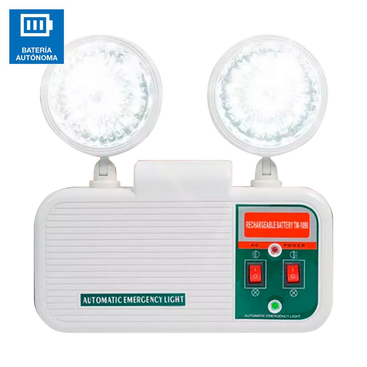 HALUX - Lámpara De Emergencia 18 LED 300LM Halux