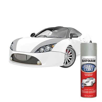 Pintura Temporal Removible Peel Coat Plata 312Gr.