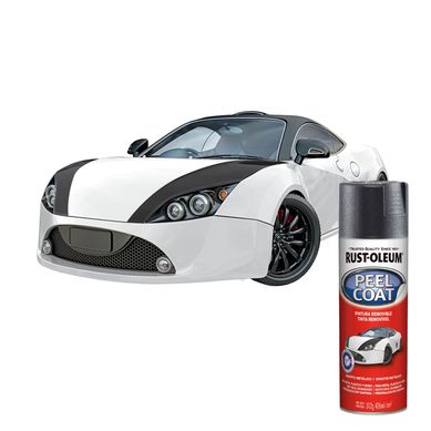 Pintura temporal removible Peel Coat Grafito 312Gr.