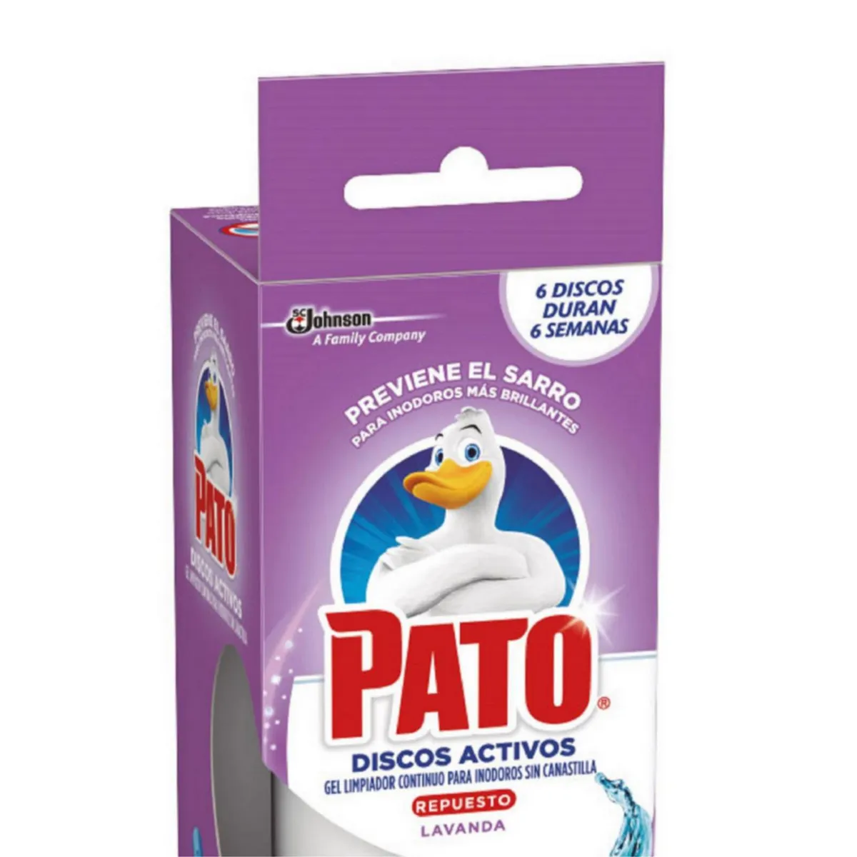 GENERICO - Repuesto de Discos de Gel Pato Lavan 6 und.