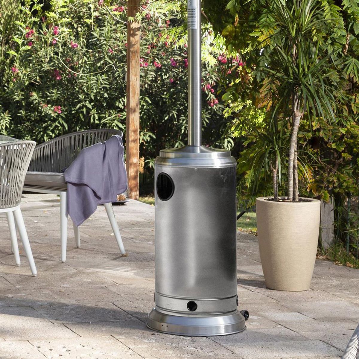 JUST HOME COLLECTION - Maceta Grafiato Conico Color Arena 34x48x