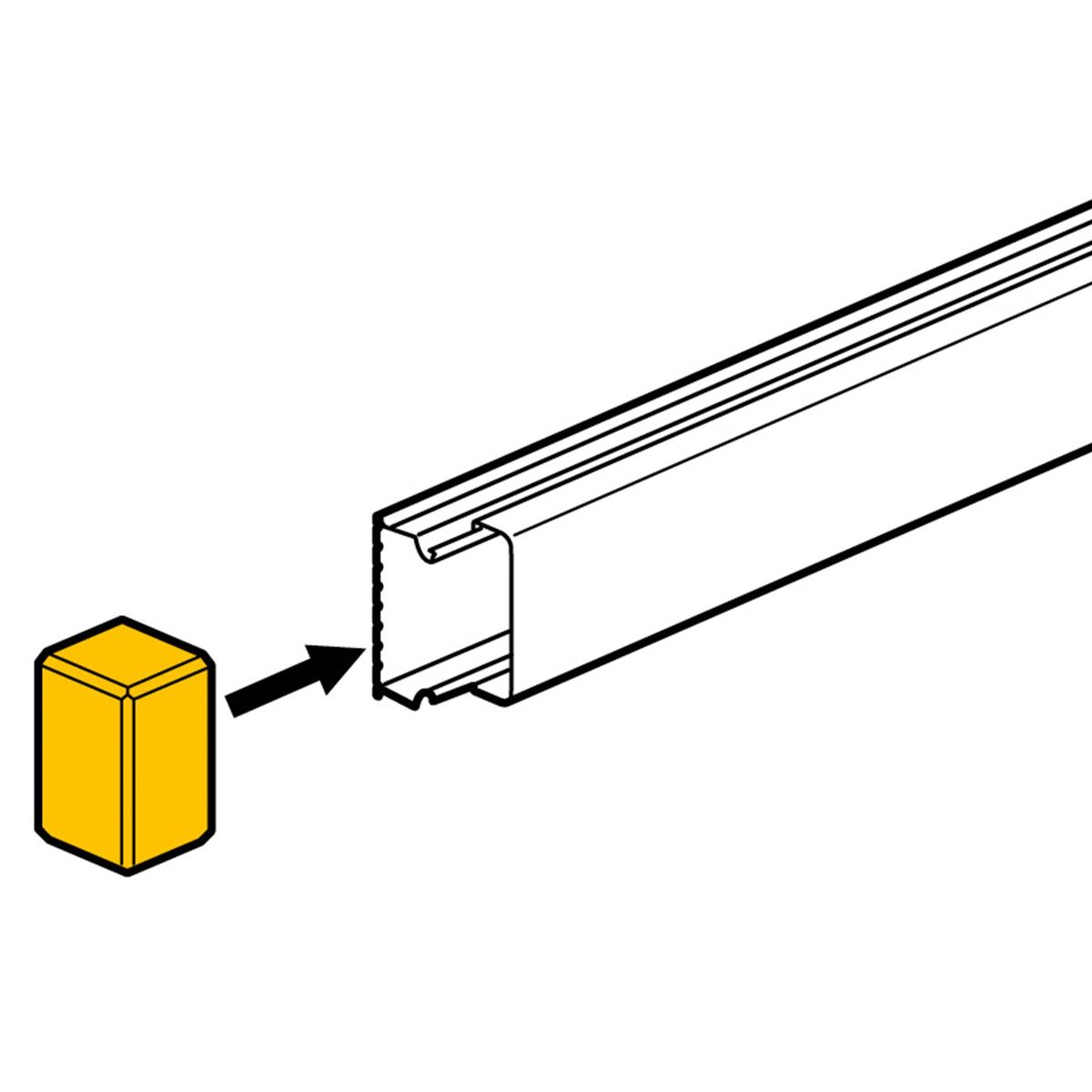 LEGRAND - Tapa Final 15x10mm