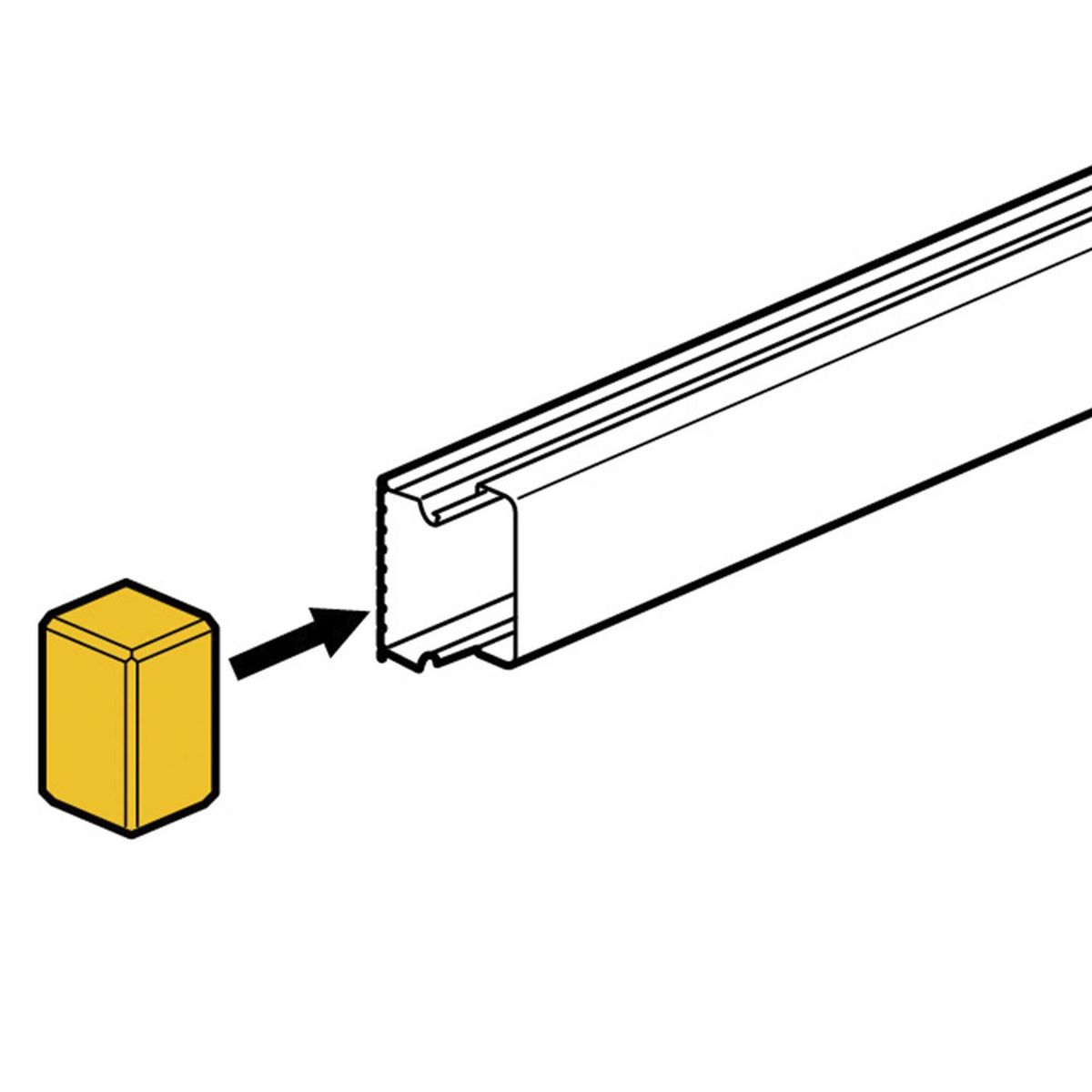 LEGRAND - Tapa Final 50x20mm