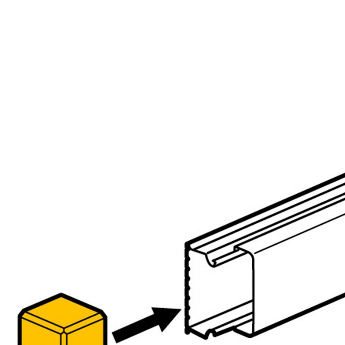 LEGRAND - Tapa Final 60 X 20mm Legrand