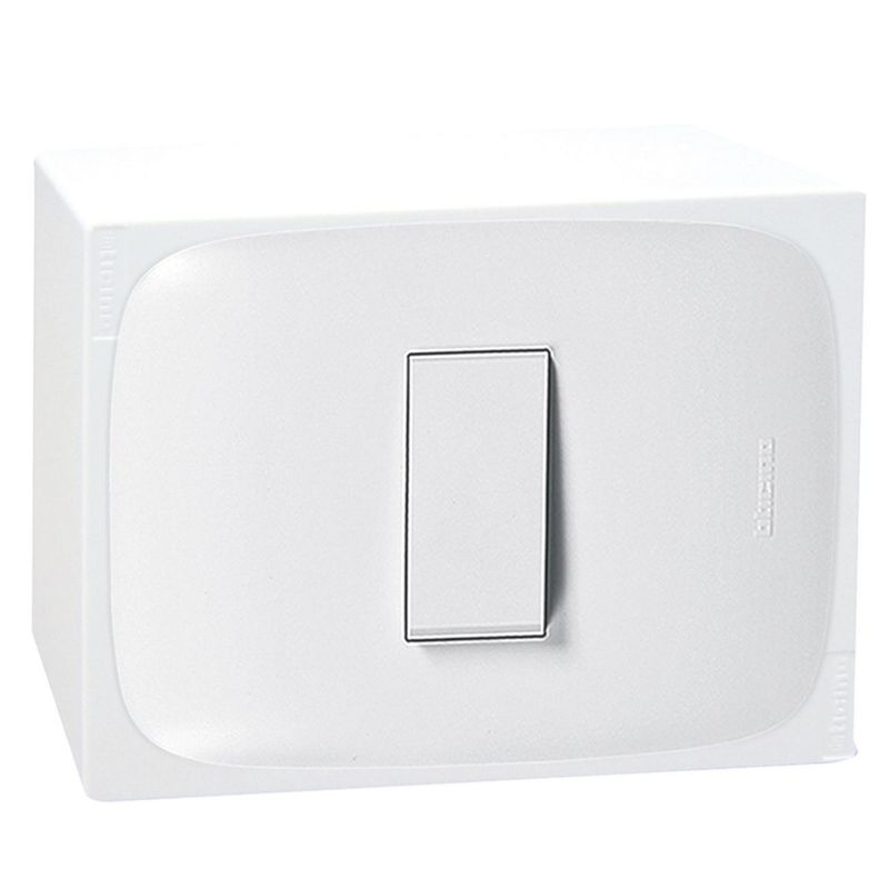 BTICINO - Interruptor Simple Bticino Domino Sencia Blanco
