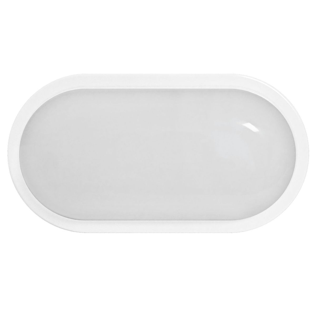 LIGHTECH - Aplique Exterior LED Ovalada 15W IP65 Blanco Luz Cálida