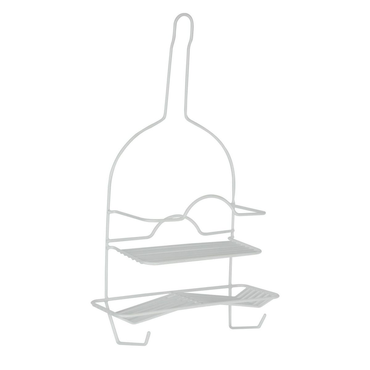 FQ - Organizador de Baño 2 Repisas Blanco